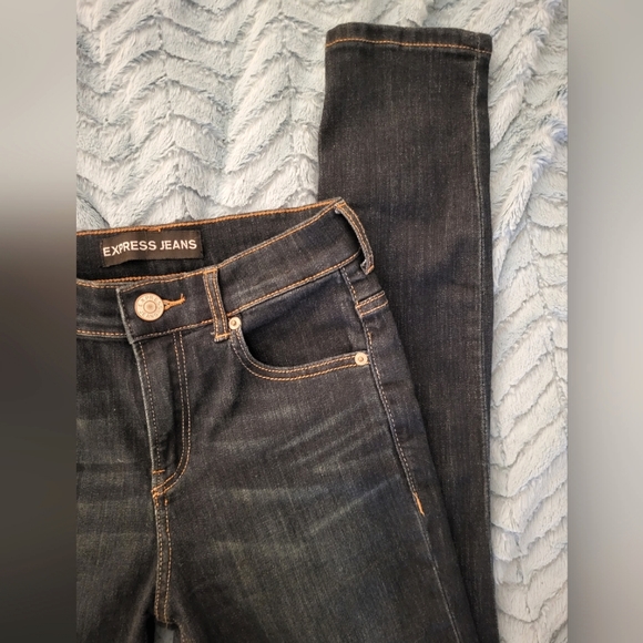 Express high rise jeans size 0 - Picture 2 of 4